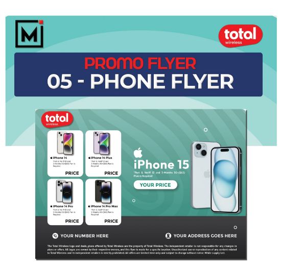 Picture of Total Wireless Promotional Flyer Design 10 - Plan