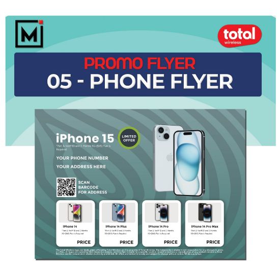 Picture of Total Wireless Promotional Flyer Design 11 - Plan